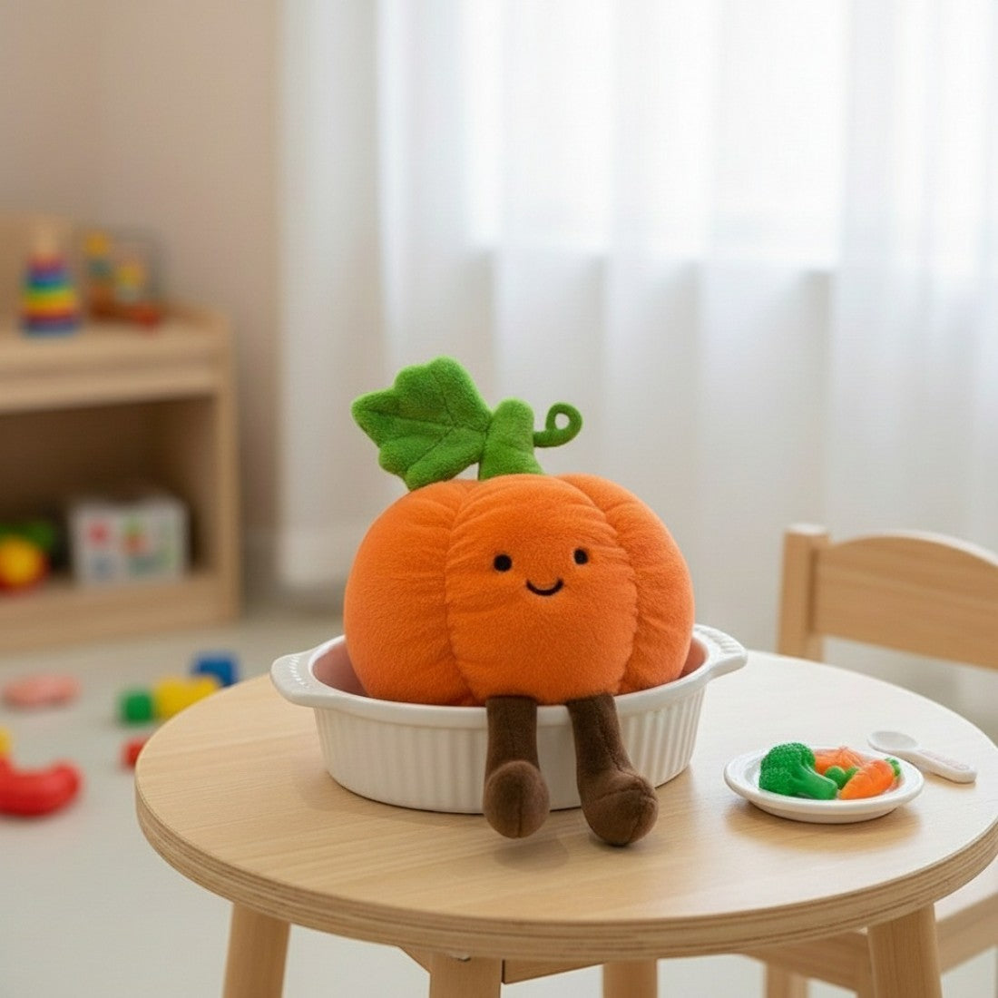 Kürbis kawaii Kuscheltier niedlich Die Kuschelecke