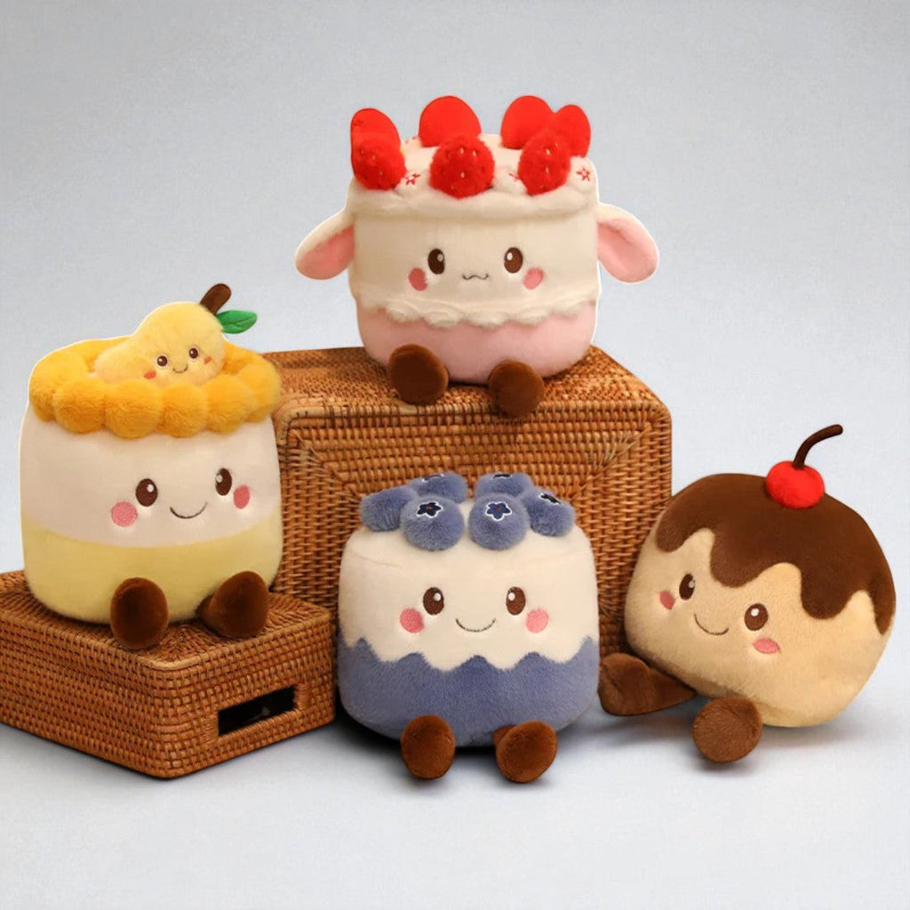 Leckere Torte kawaii Kuscheltier Die Kuschelecke