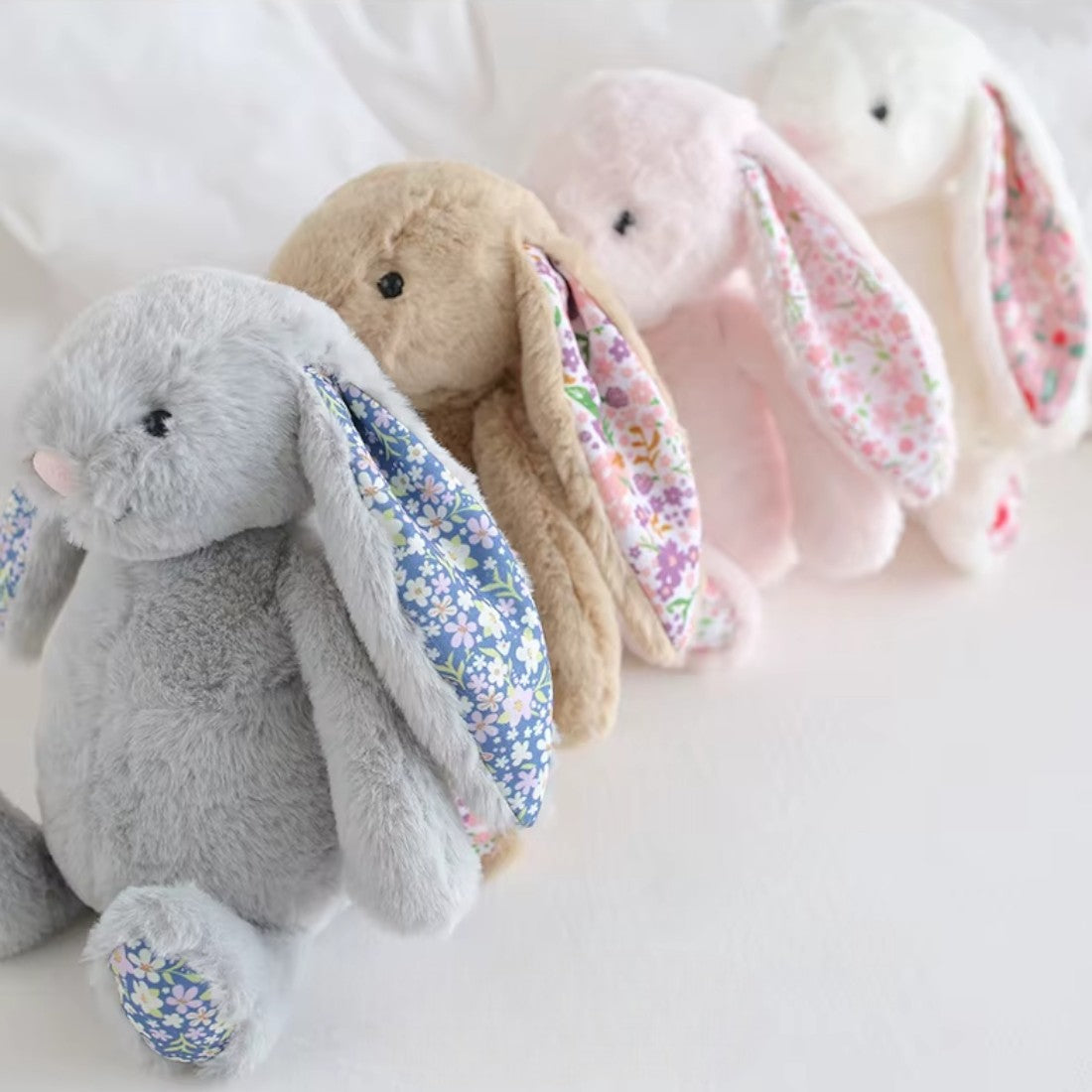 Liberty Print Bunny Plush Toy Kuscheltier Club