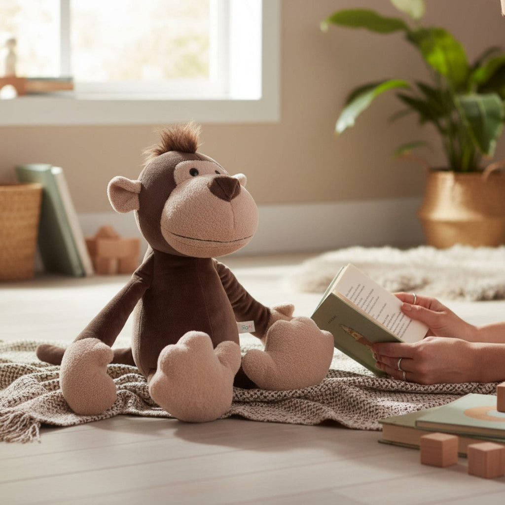 Lustiger Affe Kuscheltier weich Die Kuschelecke
