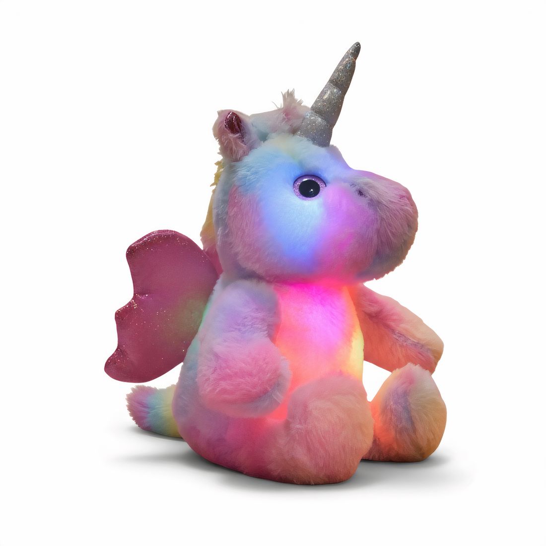 Magisches Einhorn Kuscheltier Nachtlicht LED Die Kuschelecke