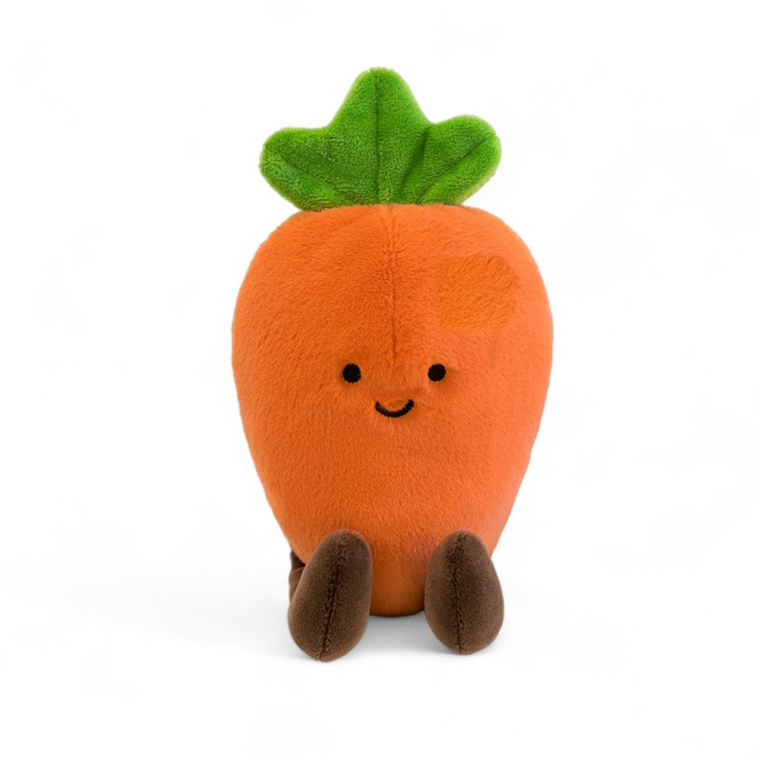 Möhre kawaii Kuscheltier fröhlich Die Kuschelecke