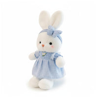 Niedlicher Hase Kuscheltier mit Blumenkleid Die Kuschelecke