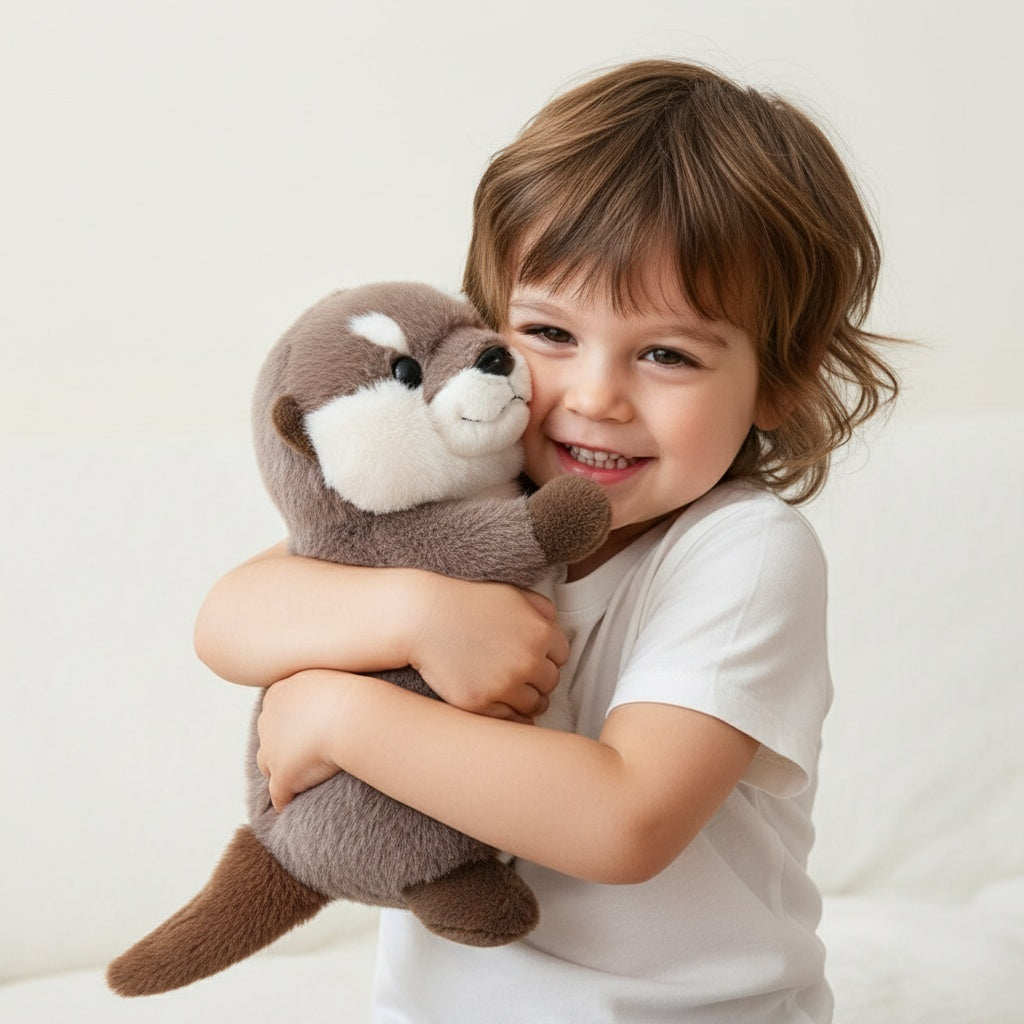 Niedlicher Otter Kuscheltier weich Die Kuschelecke