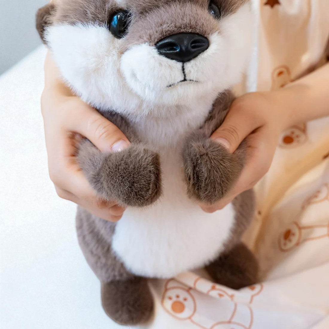 Niedlicher Otter Kuscheltier weich Die Kuschelecke