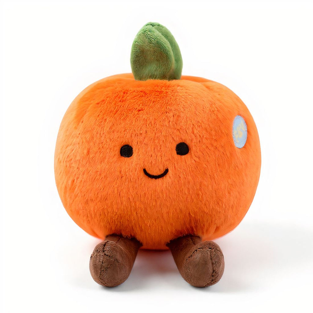 Orange kawaii Kuscheltier schelmisch Die Kuschelecke