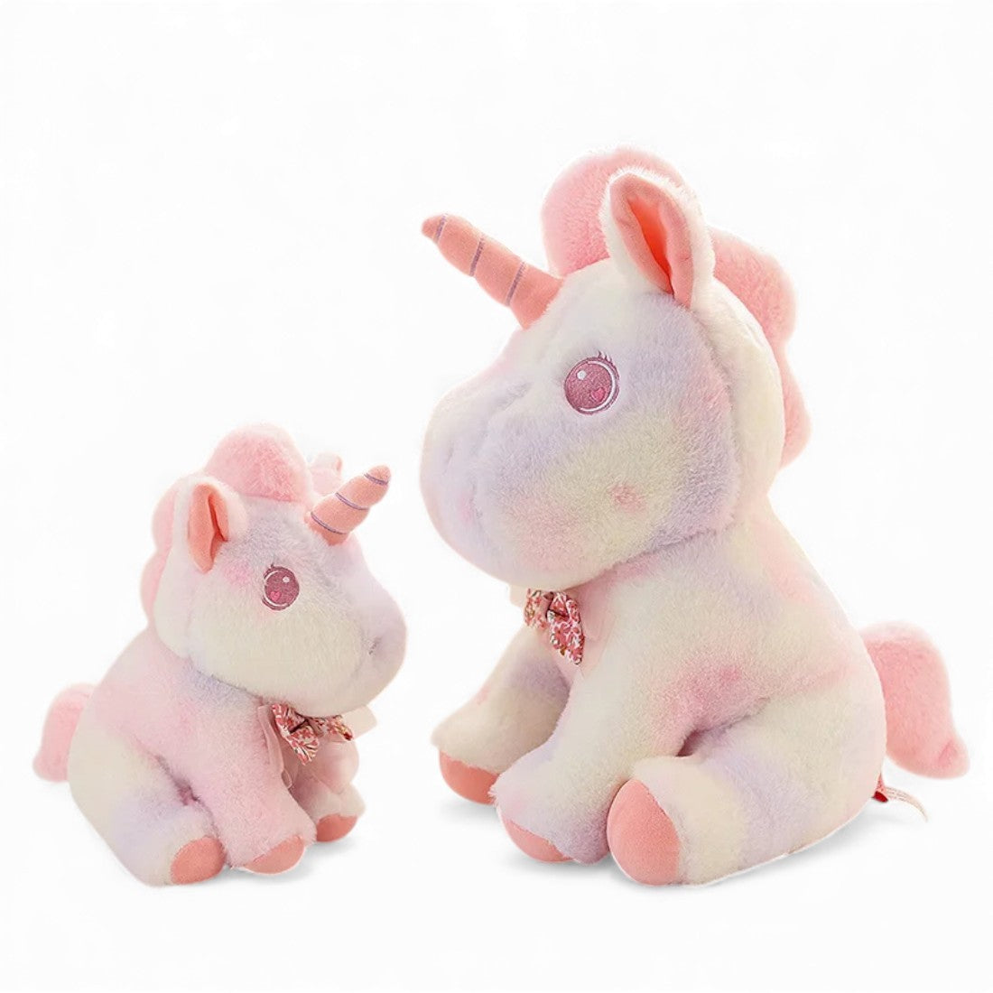 Pastel Flower Bow Unicorn Plush Toy Kuscheltier Club