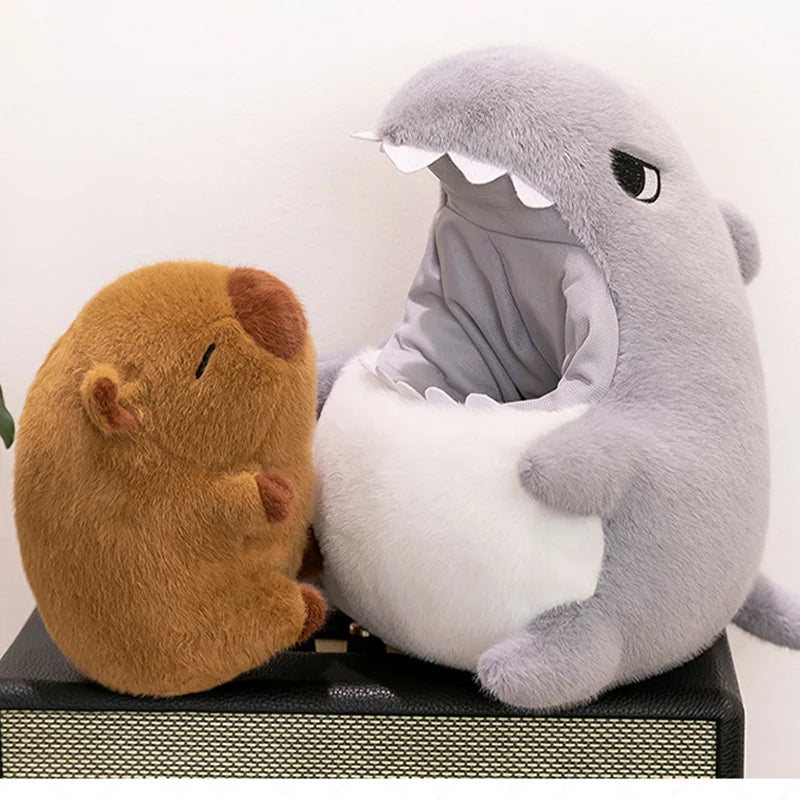 Peluche Capybara Requin Capybara Boutique