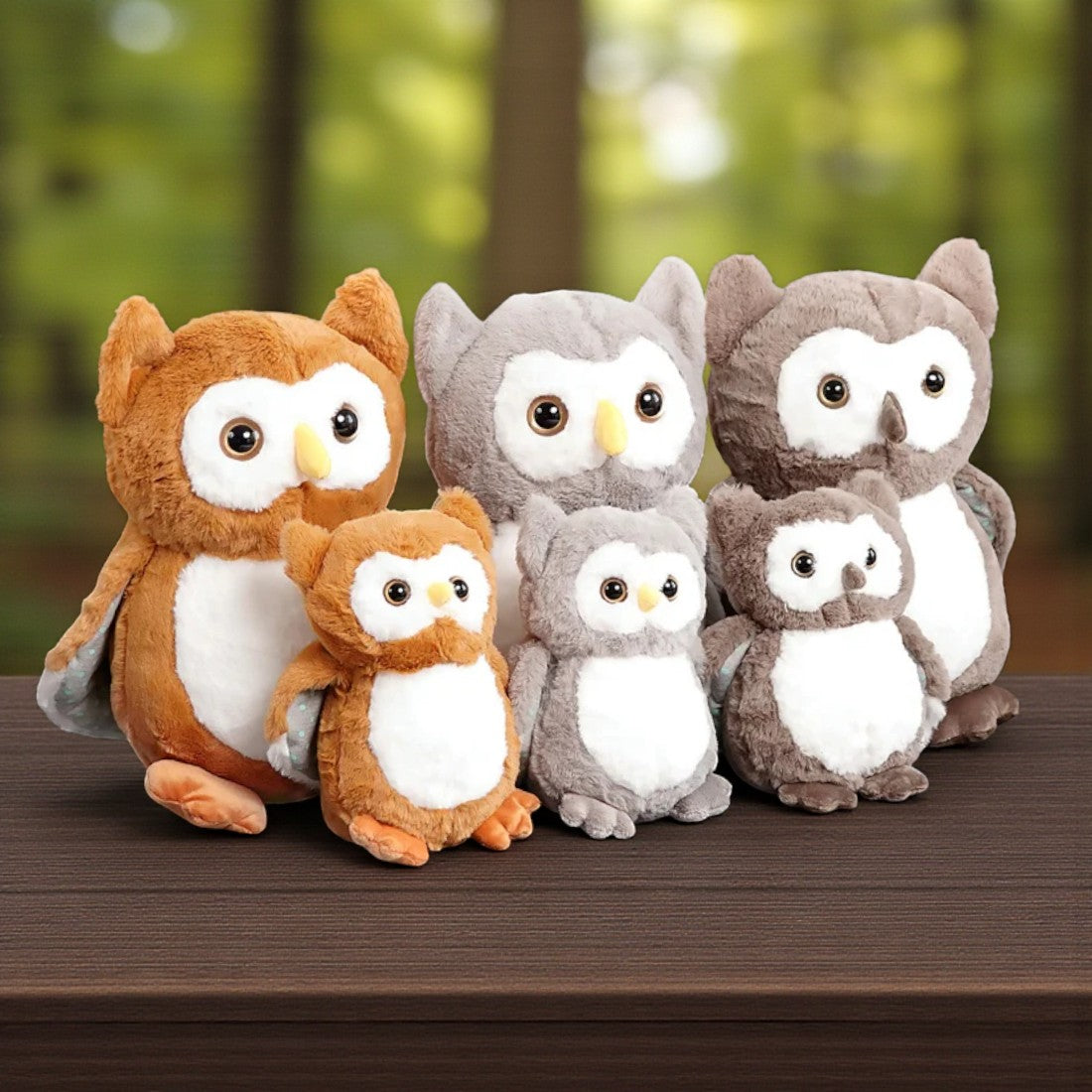 Realistic Soft Owl Plush Toy Kuscheltier Club