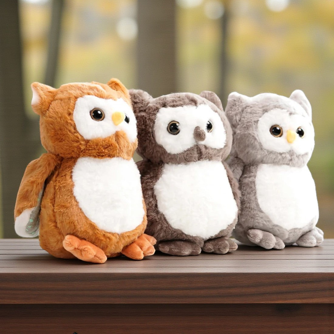 Realistic Soft Owl Plush Toy Kuscheltier Club