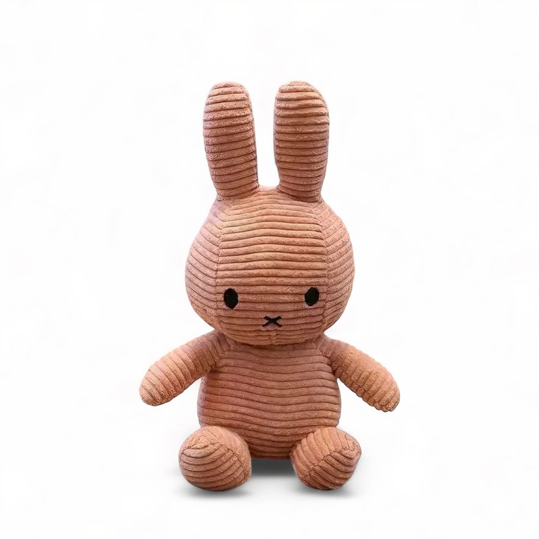 Ribbed Fluffy Bunny Plush Toy Kuscheltier Club