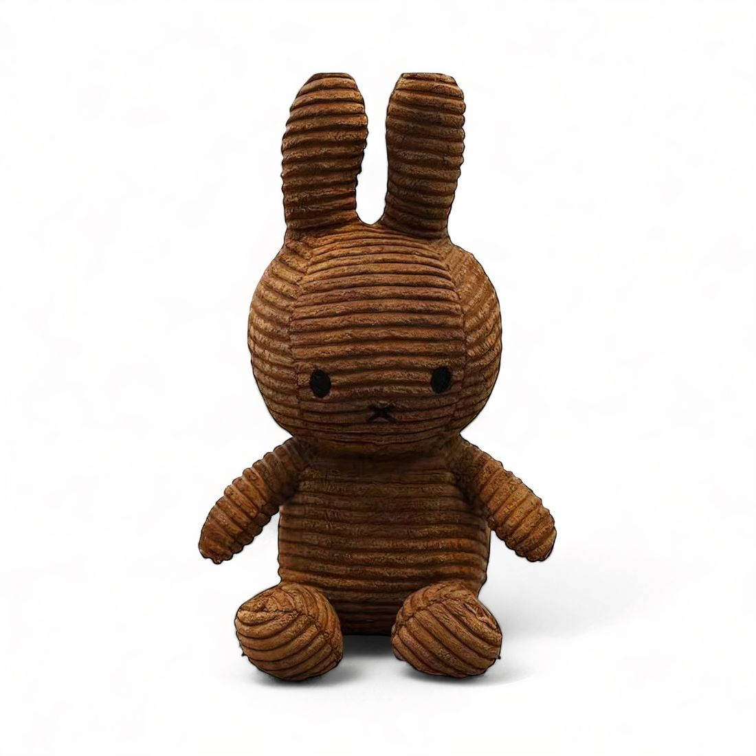 Ribbed Fluffy Bunny Plush Toy Kuscheltier Club
