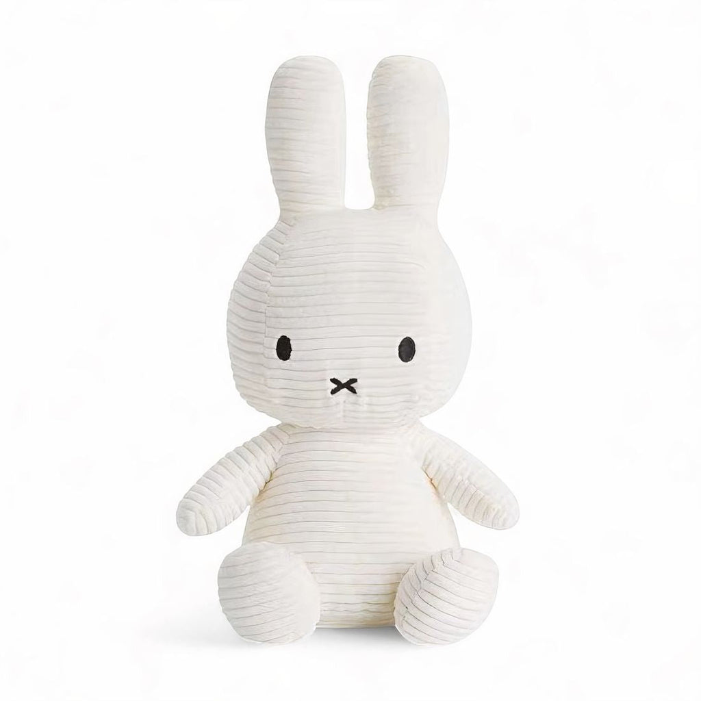 Ribbed Fluffy Bunny Plush Toy Kuscheltier Club