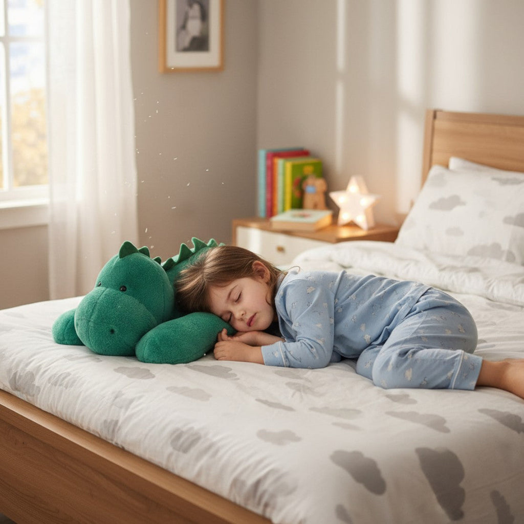 Riesiger Dinosaurier Kuscheltier entspannt XXL Die Kuschelecke
