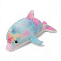 Riesiger Regenbogen-Delfin Kuscheltier Die Kuschelecke