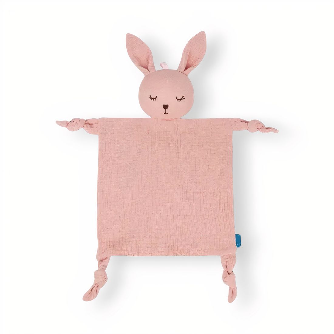 Rosa Hase Schmusetuch Kuscheltier Musselin Die Kuschelecke