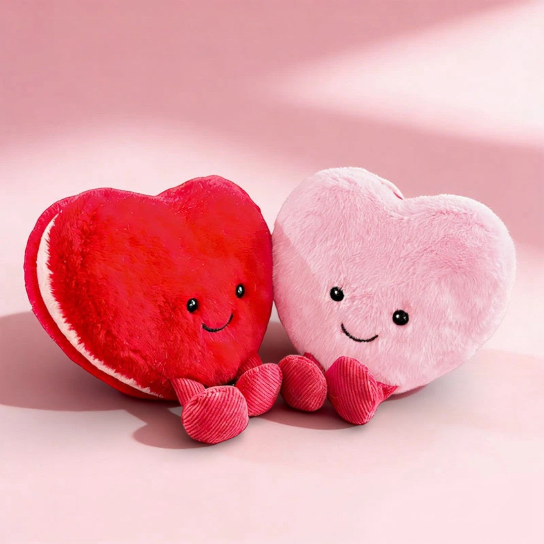 Rosa Herz Kuscheltier 10 cm Valentinstag Die Kuschelecke