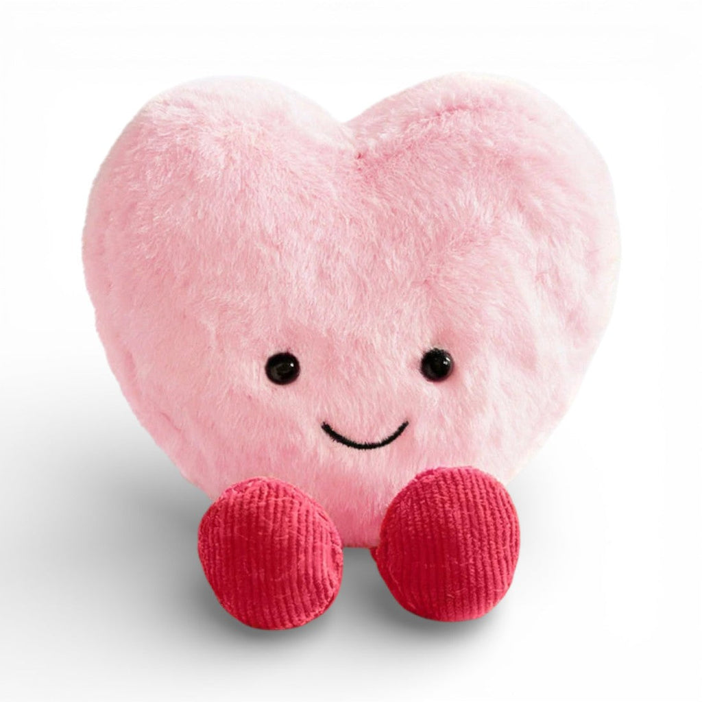 Rosa Herz Kuscheltier 10 cm Valentinstag Die Kuschelecke