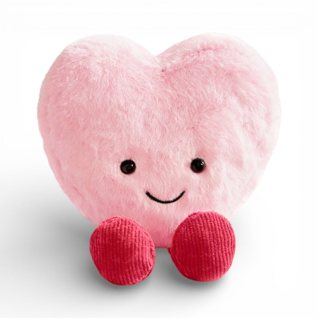 Rosa Herz Kuscheltier 10 cm Valentinstag Die Kuschelecke