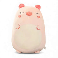 Rosa Schweinchen Kuscheltier Kissen squishy weich Die Kuschelecke