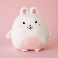 Runder Hase Kuscheltier weich flauschig Die Kuschelecke