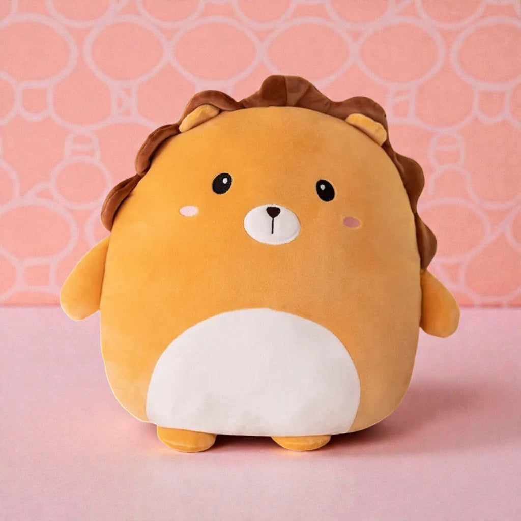 Runder Löwe Kuscheltier weich flauschig Die Kuschelecke