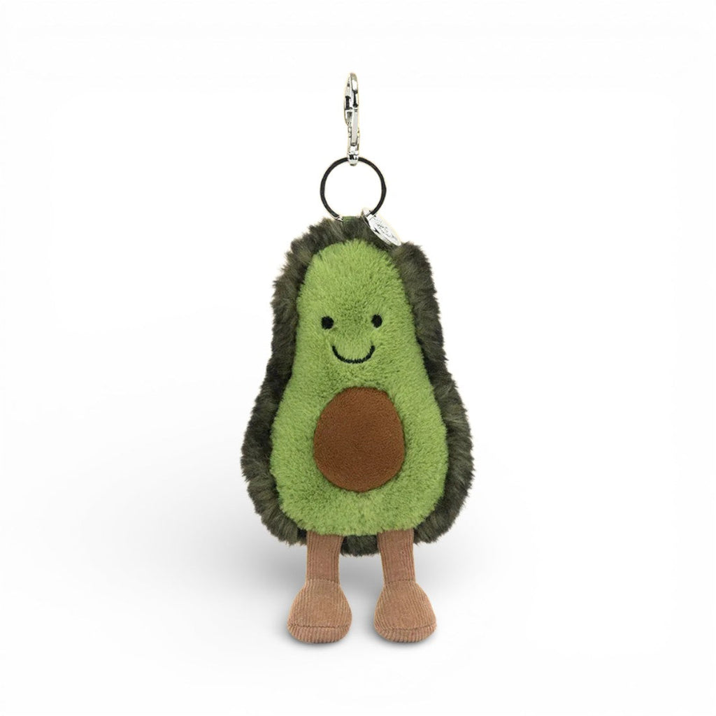 Schlüsselanhänger Avocado kawaii niedlich grün Die Kuschelecke
