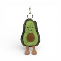 Schlüsselanhänger Avocado kawaii niedlich grün Die Kuschelecke