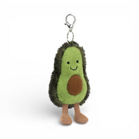 Schlüsselanhänger Avocado kawaii niedlich grün Die Kuschelecke
