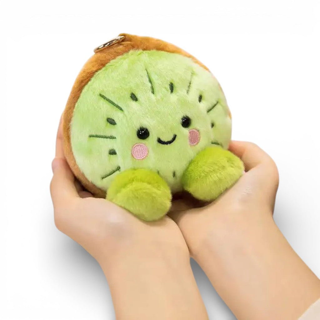 Schlüsselanhänger Kuscheltier Kiwi kawaii Die Kuschelecke