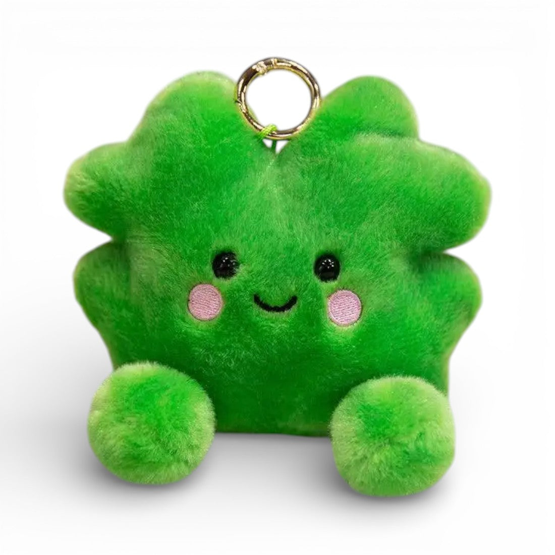 Schlüsselanhänger Kuscheltier Kleeblatt kawaii Glück Die Kuschelecke