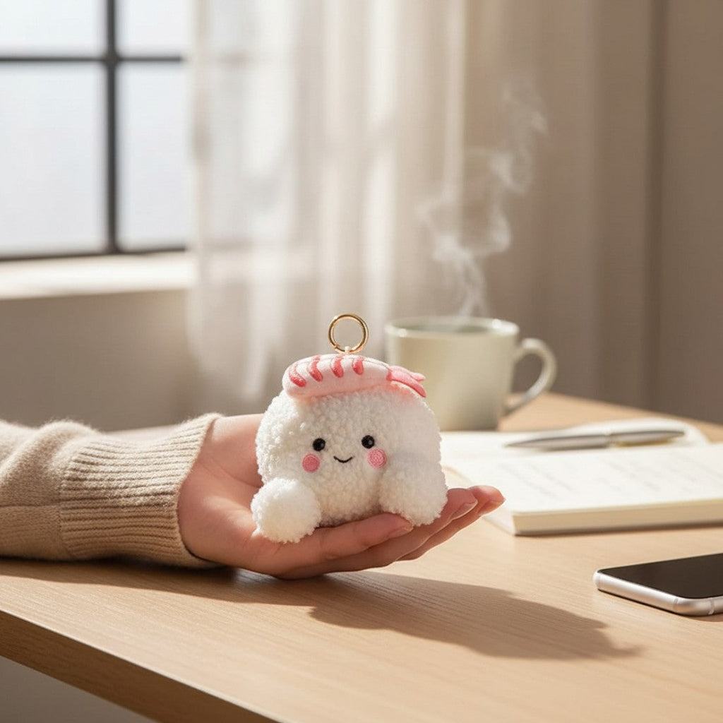Schlüsselanhänger Kuscheltier Sushi kawaii Die Kuschelecke