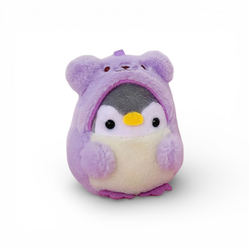 Schlüsselanhänger Pinguin als Bärchen kawaii Die Kuschelecke