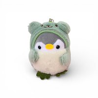 Schlüsselanhänger Pinguin als Bärchen kawaii Die Kuschelecke