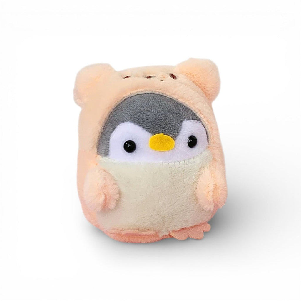 Schlüsselanhänger Pinguin als Bärchen kawaii Die Kuschelecke