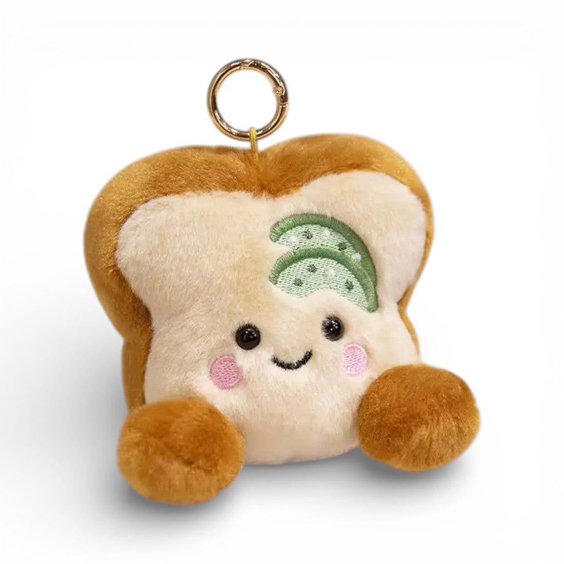 Schlüsselanhänger Toast kawaii Kuscheltier Die Kuschelecke