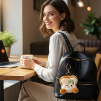 Schlüsselanhänger Toast kawaii Kuscheltier Die Kuschelecke