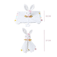 Sensory Bunny Minky Comforter Plush Kuscheltier Club