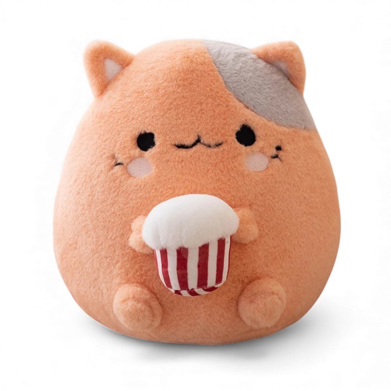 Squishmallow Kuscheltier Kissen Katze mit Cupcake Die Kuschelecke