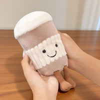 Tasse Latte kawaii Kuscheltier Tea Time Die Kuschelecke