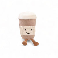 Tasse Latte kawaii Kuscheltier Tea Time Die Kuschelecke