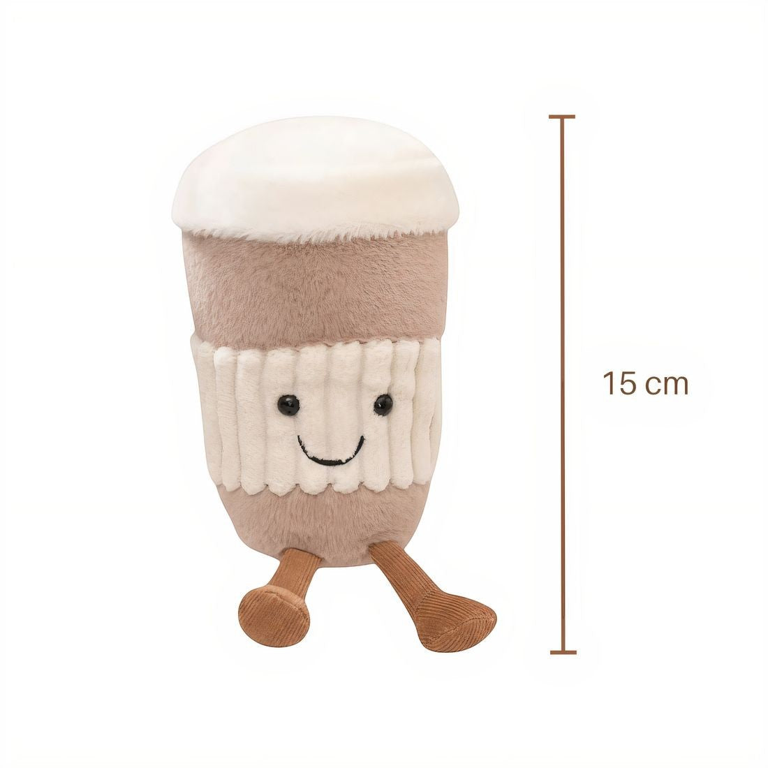 Tasse Latte kawaii Kuscheltier Tea Time Die Kuschelecke
