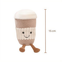 Tasse Latte kawaii Kuscheltier Tea Time Die Kuschelecke