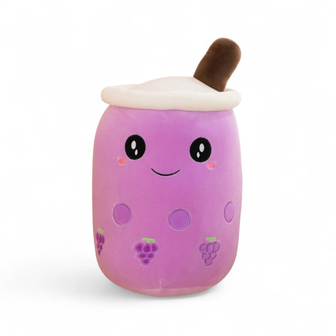 Trauben Bubble Milk Tea kawaii Kuscheltier Die Kuschelecke