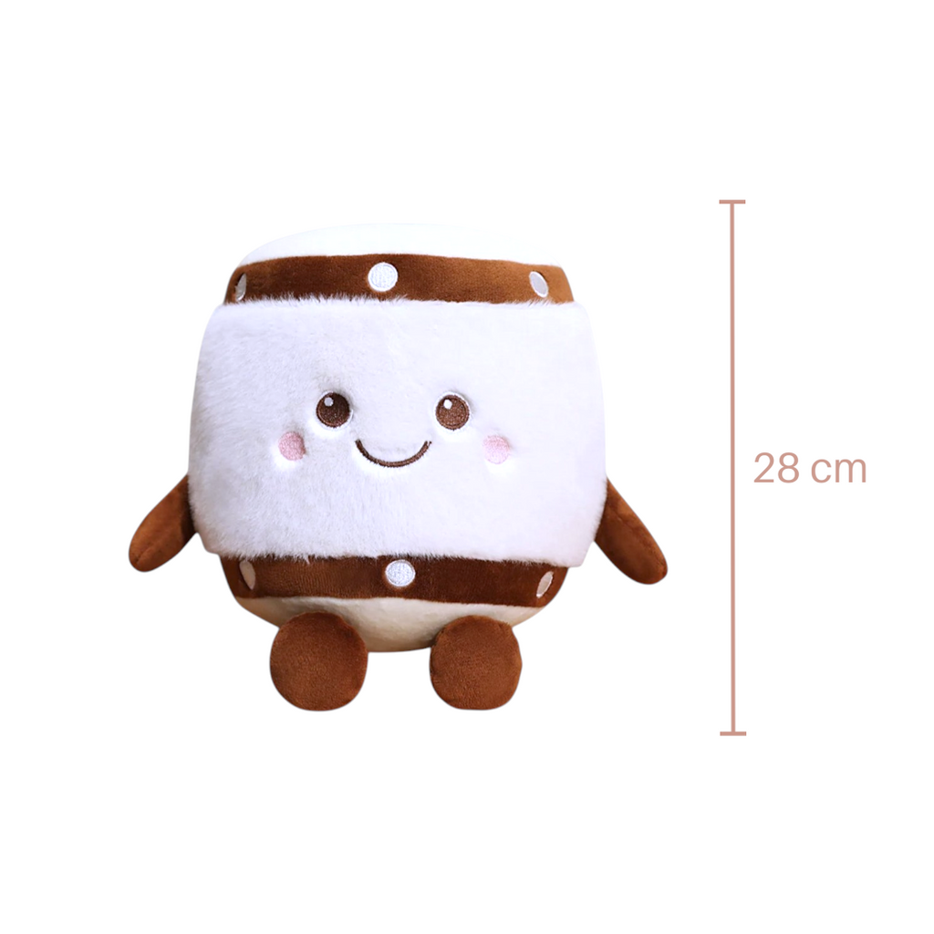 Trommel kawaii Kuscheltier Musikinstrument Die Kuschelecke