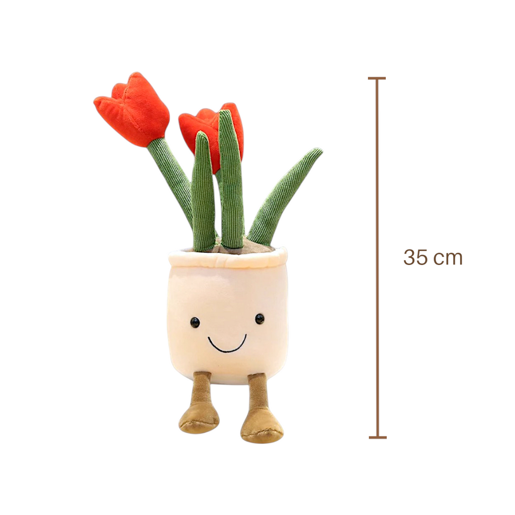 Tulip Kawaii Plush Toy in a Pot Kuscheltier Club