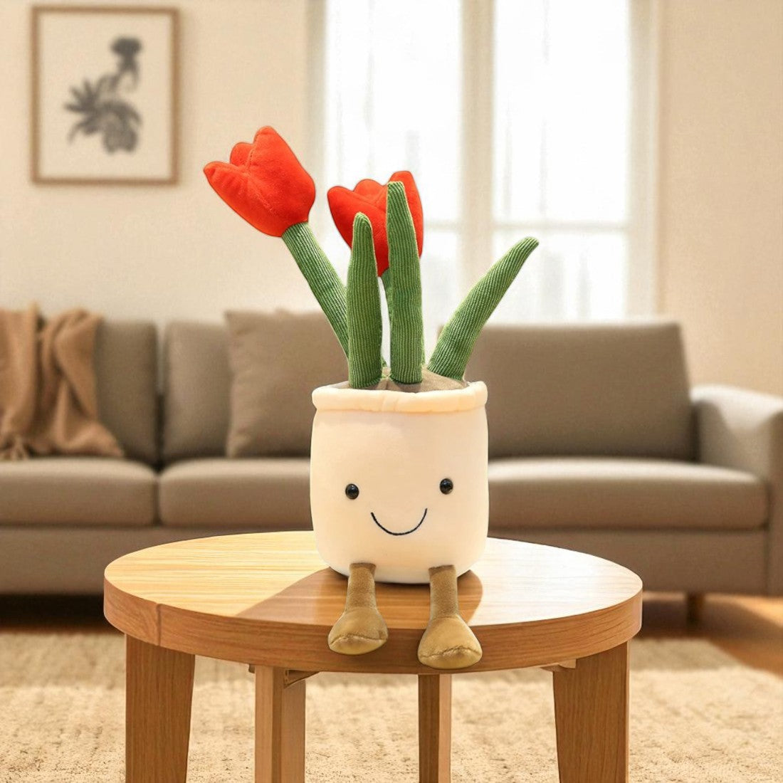 Tulip Kawaii Plush Toy in a Pot Kuscheltier Club