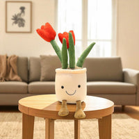 Tulip Kawaii Plush Toy in a Pot Kuscheltier Club