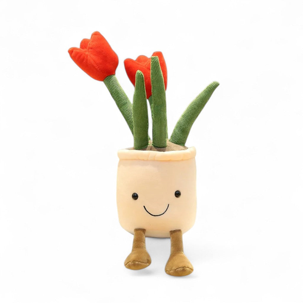 Tulip Kawaii Plush Toy in a Pot Kuscheltier Club