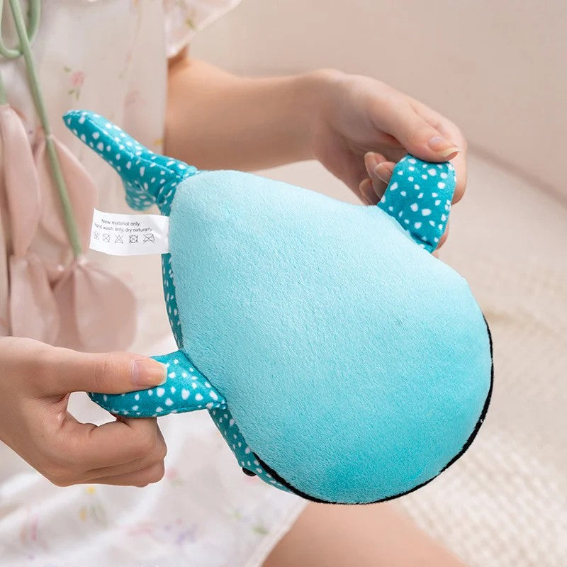 Walhai Kuscheltier blau Ozean weich Die Kuschelecke